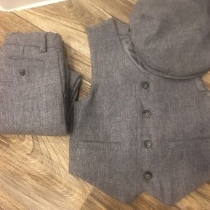 Boys gray suit